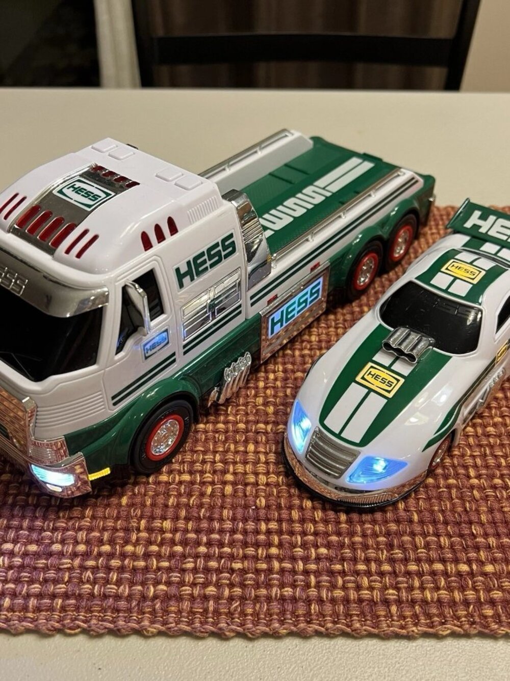 2016 Hess Toy Truck &amp; Dragster with Lights/Sounds